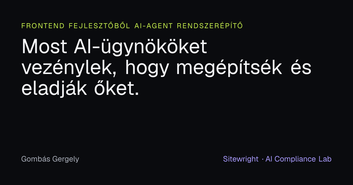 Gombás Gergely: CV & portfólió – weboldal-előnézet